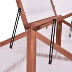 Costway Double Box Garden Wooden Green House Cold Frame Raised Plants Bed Protection -Costway GUEST 83772f35 afd4 45b3 820b 6dbcfbee25cd