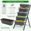 Costway Set Of 2 4 FT Vertical Raised Garden Bed 5-Tier Planter Box For Patio Balcony -Costway GUEST 83a94c02 f45b 41fc 8091 b797318230ae