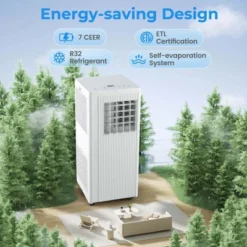 Costway 7100 BTU (10000 BTU ASHRAE) Portable Air Conditioner 3-in-1 10000 BTU AC Unit With Dehumidifier And Cool And Fan -Costway GUEST 844c5692 c5d0 49d8 97a0 a5e577812b34