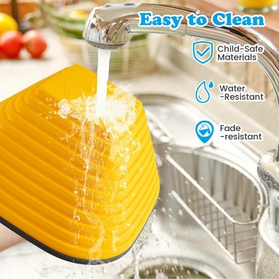 Costway 6 Pcs Kids Stepping Stone Square Balance Blocks For Indoor/Outdoor Exercise 5 Costway 6 Pcs Kids Stepping Stone Square Balance Blocks For Indoor/Outdoor Exercise - Image 3