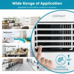 Costway 6000BTU (10000 BTU ASHRAE) Portable Air Conditioner3-in-1 AC Unit With Cool Fan Dehum Sleep Mode -Costway GUEST 84a57074 b2bd 4324 ba31 a620c68ae5c3