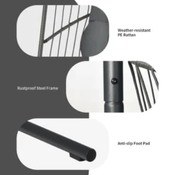 Costway Hanging Wicker Egg Chair W/ Stand Cushion Foldable Outdoor Indoor 18 Costway Hanging Wicker Egg Chair W/ Stand Cushion Foldable Outdoor Indoor -Costway GUEST 8a746c48 8b0a 46b7 9f33 39265b6c63b2