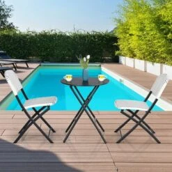 Costway 3PCS Patio Rattan Bistro Set Folding Table Chairs Garden Deck 14 Costway 3PCS Patio Rattan Bistro Set Folding Table Chairs Garden Deck -Costway GUEST 8aaacdc2 d27d 41b4 b6b3 6537542fafcf