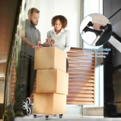 Costway Folding Stair Climbing Cart Portable Hand Truck Utility Dolly W/ Bungee Cord 13 Costway Folding Stair Climbing Cart Portable Hand Truck Utility Dolly W/ Bungee Cord -Costway GUEST 8b024570 faf6 4364 afac 4efabdb528b4