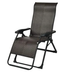 Costway Patio Rattan Zero Gravity Lounge Chair Folding Recliner Adjustable W/Headrest -Costway GUEST 8cfd1907 5956 43e1 9231 4cce2904bbda