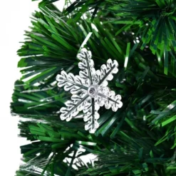 Costway 4FT Pre-Lit Fiber Optic Christmas Tree Multicolor Lights -Costway GUEST 8d6b9058 f171 4839 96d3 f985853ad26c