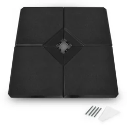 Costway 4 PC Cantilever Offset Umbrella Base Stable Weight Stand Water/Sand Filled 238lb 10 Costway 4 PC Cantilever Offset Umbrella Base Stable Weight Stand Water/Sand Filled 238lb -Costway GUEST 8de17047 9c59 4fe5 9cb3 a73fa7992db5