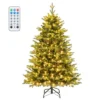 Costway 5/6/7 FT Pre-Lit Christmas Tree Hinged With 250/350/470 Multi-color Lights -Costway GUEST 8f9a9ce1 d225 464e 9a9f 78f6bea58b60