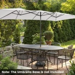 Costway 15FT Double-Sided Patio Market Umbrella Large Crank Handle Vented Outdoor Twin 15 Costway 15FT Double-Sided Patio Market Umbrella Large Crank Handle Vented Outdoor Twin -Costway GUEST 900eb63c b5d6 4f43 ba0d 2850392a5711