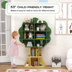 Costway Tree Bookcase Kids 6-Tier Toy Storage Organizer With Open Storage Shelves 18 Costway Tree Bookcase Kids 6-Tier Toy Storage Organizer With Open Storage Shelves -Costway GUEST 902a8eac 9123 4e50 b168 725f3d46578d