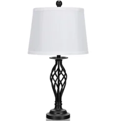 Costway 3-Piece Lamp Set 2 Table Lamps 1 Floor Lamp Fabric Shades Living Room Bedroom 16 Costway 3-Piece Lamp Set 2 Table Lamps 1 Floor Lamp Fabric Shades Living Room Bedroom -Costway GUEST 90f3748c 32af 4cd7 9c2d fb79de91040a