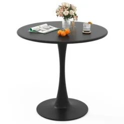 Costway 31.5" Round Dining Table With Anti-Slip PP Ring Modern Bistro Table For Dining Room -Costway GUEST 921ec2fc 1d14 48b6 8f71 cfaba1f9e600