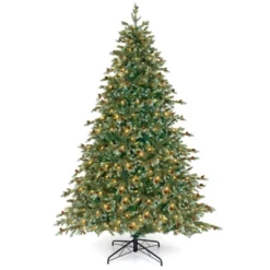 Costway 6/7/8 FT Artificial Christmas Tree With 590 Branch Tips 240/340/410 Warm White LED Lights 24 Costway 6/7/8 FT Artificial Christmas Tree With 590 Branch Tips 240/340/410 Warm White LED Lights -Costway GUEST 94840466 2ec2 4604 87d5 13cdb1ecb1cb