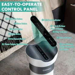 Costway Air Purifier For Home Office Up To 1300 Sq Ft H13 True HEPA Filter Air Cleaner 16 Costway Air Purifier For Home Office Up To 1300 Sq Ft H13 True HEPA Filter Air Cleaner -Costway GUEST 951b9a40 52e4 45f4 87c8 b294e86e855c