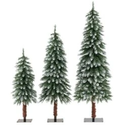 Costway Pre-Lit Christmas Tree Set Of 3 Slim Artificial Lighted Xmas Decoration 3/4/5 FT -Costway GUEST 966a7454 3e70 48a2 843e 2165593e9eda