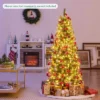 Costway 5 FT Pre-Lit Artificial Christmas Tree With 408 Snowy Branch Tips 250 LED Lights -Costway GUEST 97124eab bf58 4e95 8bc7 6f4e90adc466