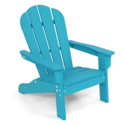 Costway Kids Adirondack Chair With High Backrest Armrests Fire Pit Chair For Kids Ages 3-8 Brown/White/Pink/Turquoise -Costway GUEST 9c701ba0 a578 4d17 a9f4 d77b8bab3cd9