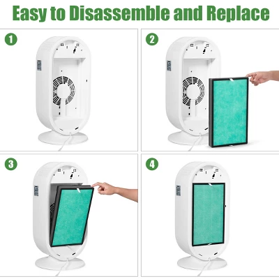 Costway Air Purifier True HEPA Filter Activated Carbon Filter 8 Costway Air Purifier True HEPA Filter Activated Carbon Filter - Image 6