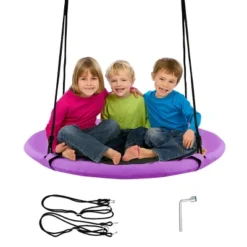 Costway 40" Flying Saucer Tree Swing Indoor Outdoor Play Set Kids Christmas Gift BlueGreen Pink 28 Costway 40" Flying Saucer Tree Swing Indoor Outdoor Play Set Kids Christmas Gift BlueGreen Pink -Costway GUEST a36c28e0 83d4 4977 ac04 8383f67e9929