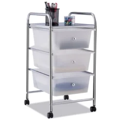 Costway 3 Drawers Metal Rolling Storage Cart Scrapbook Supply & Paper Home Office White 15 Costway 3 Drawers Metal Rolling Storage Cart Scrapbook Supply & Paper Home Office White -Costway GUEST a823903b 4903 49f8 bfdc 483d20d45332