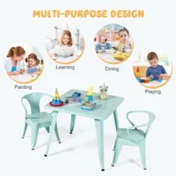 Costway Kids Steel 27'' Square Table Children Play Learn Activity Table Indoor Outdoor 17 Costway Kids Steel 27'' Square Table Children Play Learn Activity Table Indoor Outdoor -Costway GUEST af241093 700f 42b0 9069 1d8f626f81c3