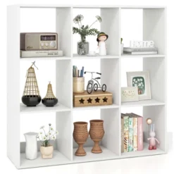 Costway 4/6/8/9-Cube Open Bookshelf With Anti-tip Kits Home Modern Style Storage Shelf For Study -Costway GUEST b1402772 0cd1 4dd3 8d06 6a1c5360f761