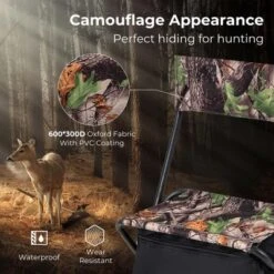 Costway Folding Hunting Chair Foldable Portable Fishing Stool With Storage Pocket 16 Costway Folding Hunting Chair Foldable Portable Fishing Stool With Storage Pocket -Costway GUEST b1862bf0 4069 4f16 9333 7d5c358bb7c1