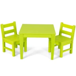 Costway 3PCS Kids Table & 2 Chairs Set Outdoor Heavy-Duty All-Weather Activity Table Set 25 Costway 3PCS Kids Table & 2 Chairs Set Outdoor Heavy-Duty All-Weather Activity Table Set -Costway GUEST b3751f76 c6a0 41ef 8392 c39acf4e4ca6