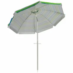 Costway 6.5FT Patio Beach Umbrella Sun Shade Tilt W/Carry Bag Turquoise -Costway GUEST b38480bb 9448 45c2 a32b 8444af66234e