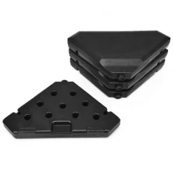 Costway 4PCS Cantilever Offset Umbrella Base Weight Sand 195lbs Stable Water Filled -Costway GUEST b6393488 c175 44d5 b105 1960ed7e2518