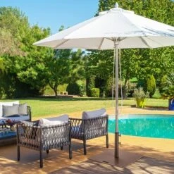 Costway 50LBS Patio Square Umbrella Base Stand Market Umbrellas Handle Wheels -Costway GUEST b8bf2b13 6f93 434d 857a b3659684148e