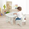 Costway Kids Drawing Table & Chair Set Graffiti Toddlers Art Activity Table & Chair -Costway GUEST bc3b8d43 0d6f 4e20 ac29 abccf3d7abd8