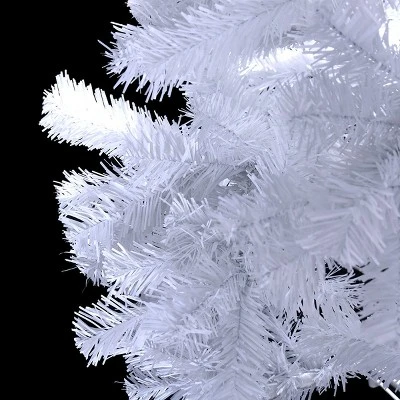 Costway 5Ft Christmas Tree Artificial PVC W/Stand Indoor Outdoor Decoration White 7 Costway 5Ft Christmas Tree Artificial PVC W/Stand Indoor Outdoor Decoration White - Image 5