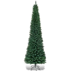 Costway 5'/6'/7'/8' /9' PVC Artificial Pencil Christmas Tree Slim Green 27 Costway 5'/6'/7'/8' /9' PVC Artificial Pencil Christmas Tree Slim Green -Costway GUEST c3eae964 27bc 420d b0dc b225d8899e2c