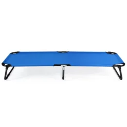 Costway Folding Camping Bed Outdoor Portable Military Cot Sleeping Hiking Travel Blue 19 Costway Folding Camping Bed Outdoor Portable Military Cot Sleeping Hiking Travel Blue -Costway GUEST c4f41992 12fe 47dc 8d57 12c224ff3a68