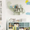 Costway 2-Tier Floating Dinosaur Kids Bookshelf Wall-Mounted Nursery Book Shelf -Costway GUEST c50b88e2 d16d 42cb adfb d5a8d14b75da
