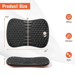 Costway Anti Fatigue Wobble Balance Board Mat W/ Massage Points For Standing Desk Workout 19 Costway Anti Fatigue Wobble Balance Board Mat W/ Massage Points For Standing Desk Workout -Costway GUEST c5a64502 90b0 4479 8d79 52659a4edef6