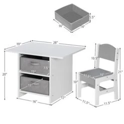 Babyjoy Kids Art Play Wood Table And 2 Chairs Set W/ Storage Baskets Puzzle 18 Babyjoy Kids Art Play Wood Table And 2 Chairs Set W/ Storage Baskets Puzzle -Costway GUEST c5b85dba 53ba 44ab 9135 f214f025b6f7