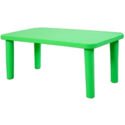 Costway Kids Portable Plastic Table Learn And Play Activity School Home Furniture Green -Costway GUEST c5bcdaa3 f5a3 41f8 8e59 132dd6a43361