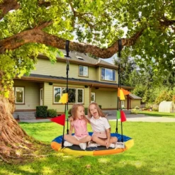 Costway 40'' Flying Saucer Tree Swing Indoor Outdoor Swing W/Hanging Straps Monkey 13 Costway 40'' Flying Saucer Tree Swing Indoor Outdoor Swing W/Hanging Straps Monkey -Costway GUEST c64059c3 7c33 4600 a7e8 4e26cd3e34e0