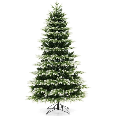 Costway 7 FT Pre-Lit Christmas Tree 3 Modes Hinged With Quick Power Connector & 500 Lights 11 Costway 7 FT Pre-Lit Christmas Tree 3 Modes Hinged With Quick Power Connector & 500 Lights - Image 9