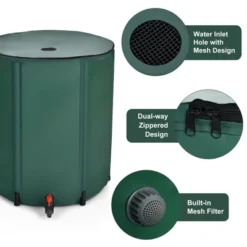 Costway 60 Gallon Portable Rain Barrel Collapsible Tank Water Collector Spigot Filter 17 Costway 60 Gallon Portable Rain Barrel Collapsible Tank Water Collector Spigot Filter -Costway GUEST c77cb94f 2120 4278 8911 48f6f87128ae