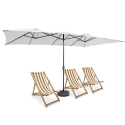 Costway 15FT Double-Sided Patio Market Umbrella Large Crank Handle Vented Outdoor Twin 21 Costway 15FT Double-Sided Patio Market Umbrella Large Crank Handle Vented Outdoor Twin -Costway GUEST c7cbbcc1 5d2a 424d 8aa5 a335230d5e3f