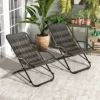 Costway Patio Folding Rattan Sling Chair Rocking Lounge Chaise Armrest Garden Portable 2 Costway Patio Folding Rattan Sling Chair Rocking Lounge Chaise Armrest Garden Portable -Costway GUEST c866462b c544 4448 92e0 8911f4c41af5