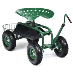 Costway Garden Cart Rolling Work Seat Wagon Scooter For Planting With Extendable Handle Blue/Red/Green 24 Costway Garden Cart Rolling Work Seat Wagon Scooter For Planting With Extendable Handle Blue/Red/Green -Costway GUEST c8ccee60 b5ea 42c4 94b4 849b5d34e557