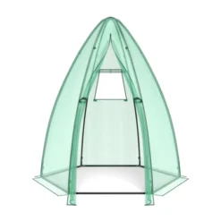 Costway 5.5'x 5.5'x 6' Portable Mini Garden Greenhouse With Window & Roll-up Zippered Door 12 Costway 5.5'x 5.5'x 6' Portable Mini Garden Greenhouse With Window & Roll-up Zippered Door -Costway GUEST c9196d7f 0b5d 4ff3 9a15 a584fcf0c8ba