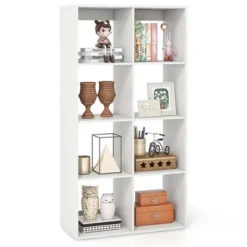 Costway 4/6/8/9-Cube Open Bookshelf With Anti-tip Kits Home Modern Style Storage Shelf For Study -Costway GUEST ca00969a dafe 421b 9ebd 831ed91c0bd4