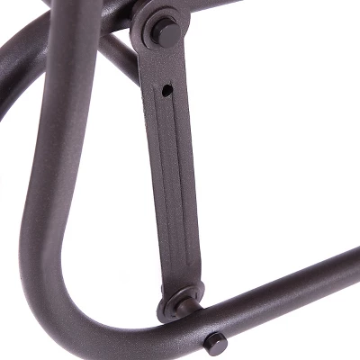 Costway Patio Glider Rocking Bench Double 2 Person Chair Loveseat Armchair Backyard 8 Costway Patio Glider Rocking Bench Double 2 Person Chair Loveseat Armchair Backyard - Image 6