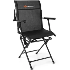 Costway Swivel Hunting Chair Foldable Mesh Chair W/ Armrests For Outdoor Activities 21 Costway Swivel Hunting Chair Foldable Mesh Chair W/ Armrests For Outdoor Activities -Costway GUEST cc77575e 83db 4449 bfce ad18c1fd8b37