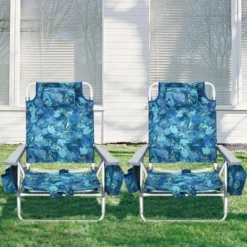 Costway 4PCS Folding Backpack Beach Chair Reclining Camping Chair W/ Storage Bag -Costway GUEST cc8a1fea 9cf4 43df b7fa 38b653c8a664